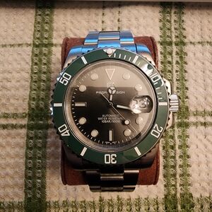 Pagani 1651 Automatic Watch (Rolex Submariner Homage)